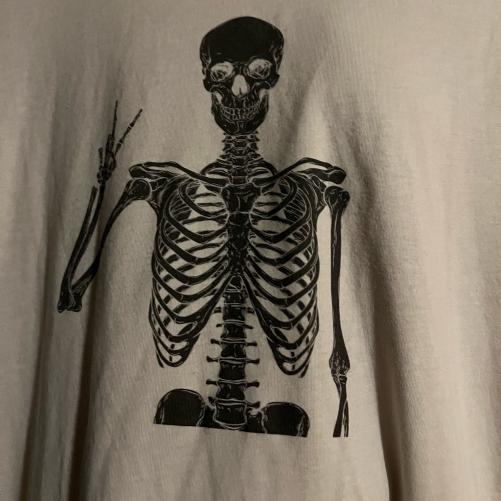 Spooky Skeleton Graphic Tees | Adult